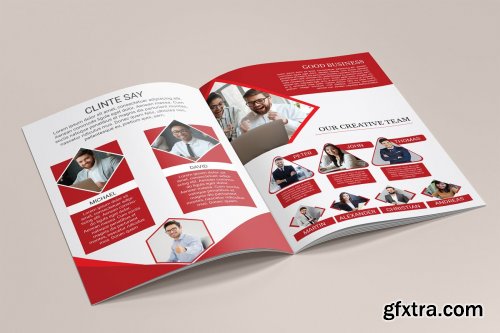 CreativeMarket - Business Brochure template 4522250