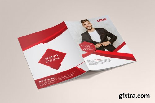 CreativeMarket - Business Brochure template 4522250