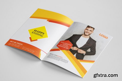 CreativeMarket - Business Brochure template 4522250