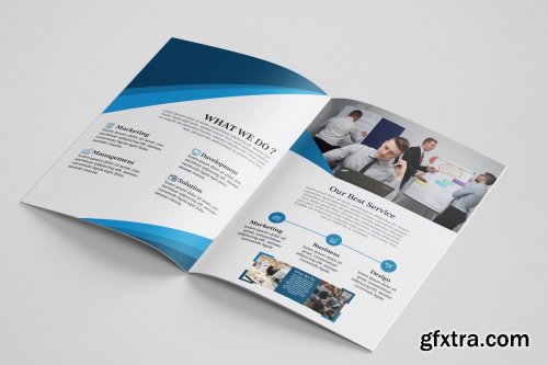 CreativeMarket - Business Brochure template 4522250