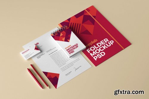 CreativeMarket - Premium Branding Mockup Set 4489345