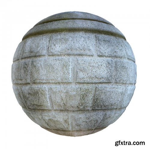 Concrete Bricks PBR Texture 02