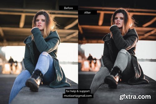 CreativeMarket - Black x Orange - Urban CR Filter 4492472