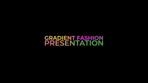 Gradient Fashion Presentation - 13016587