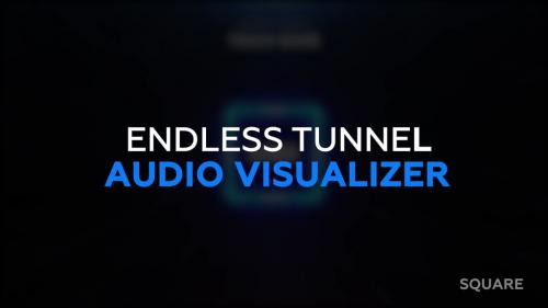 Audio React - Endless Square Tunnel - 13149740