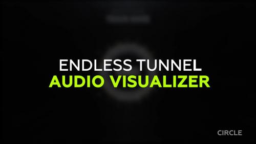 Audio React - Endless Circle Tunnel - 13149749