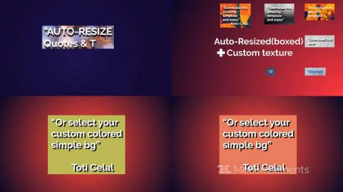 Auto-resize,scaling quotes(with textures) 4K - 12288999