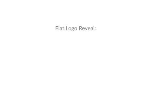 Flat Logo Reveal - 12496643