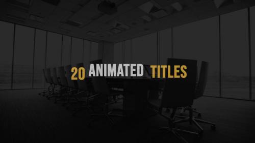 20 Animated Titles - 12537090