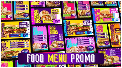 Food Menu Restaurant Promo - 13644691