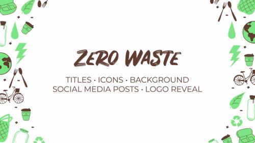 Zero Waste. Hand Drawn Pack - 13683598