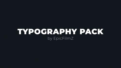 Typography Pack - 13699164