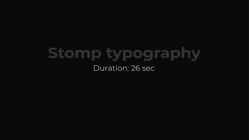 Stomp Typography Pack - 13541430