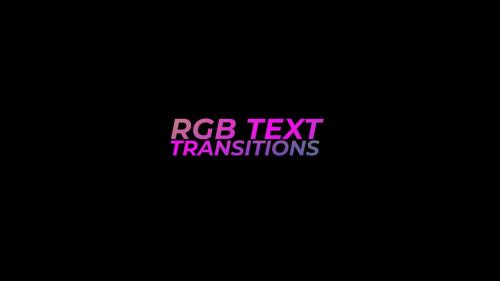 RGB Text Transitions Presets - 13379742