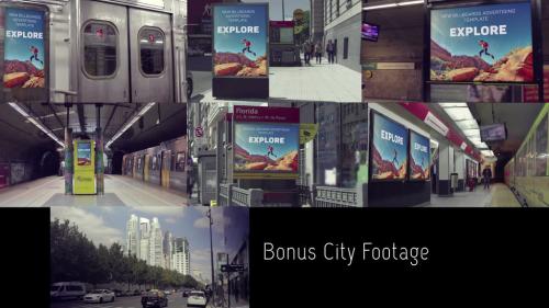 Billboards Subway Mockup Promos - 13173695