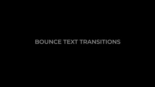 Bounce Text Transitions Presets - 13203973