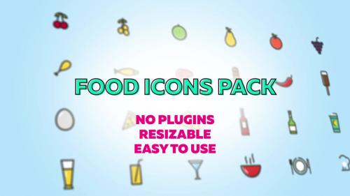 Food Icons Pack - 13209605