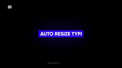 Auto Resize Typewriter - 12928753