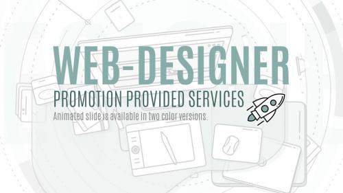 Web Designer Promo - 12983173