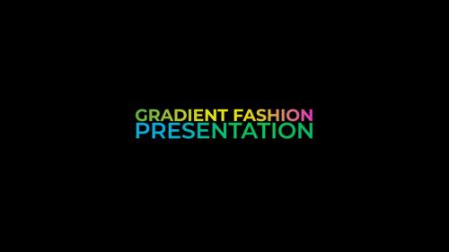 Gradient Fashion Presentation - 13016587