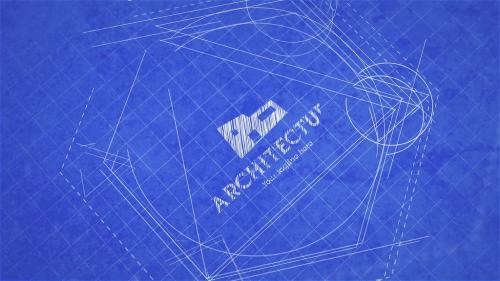 Blueprint Logo Reveal - 12353403