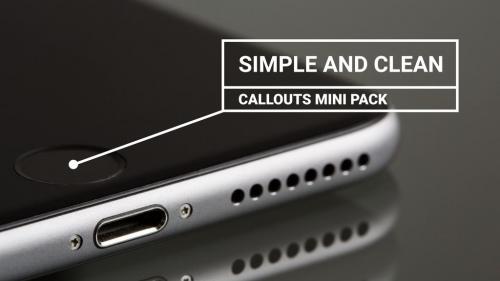 Simple Clean Callouts Mini Pack - 12370910