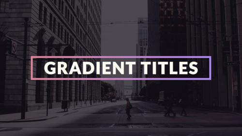 Gradient Titles - 12465884
