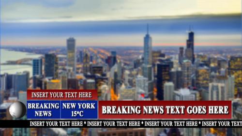 Breaking News Graphic and Lower Third Pack - 12499694