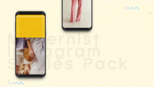 Instagram Stories Modernist Pack - 12535429