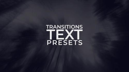 Text Transitions Presets - 12855709