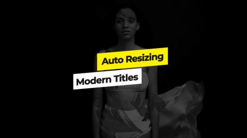 Auto Resizing Titles - 12920255