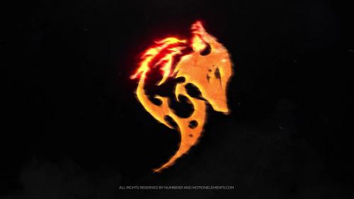 Fire Logo Cinematic - 14145353