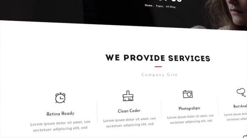 Clean Website Presentation - 14305738