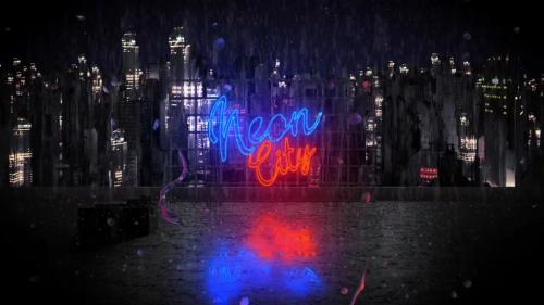 Neon City Logo - 14034806