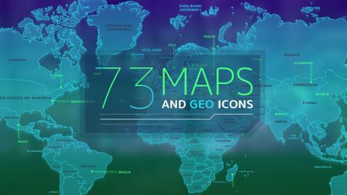 73 Maps And Geo Icons - 14046607