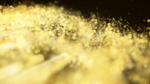 Gold Dust Logo Reveal - 14109696