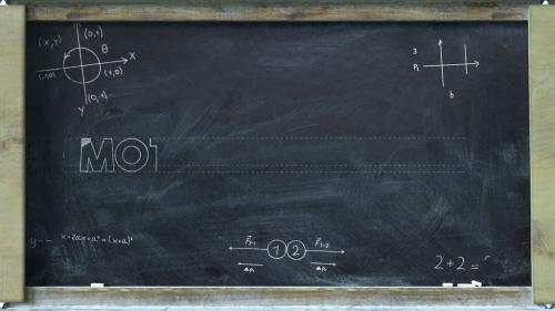 Chalkboard Math Logo - 13777931