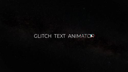 Glitch Text Animator - 13641844