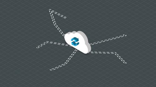 Isometric Cloud Infographic - 13683945