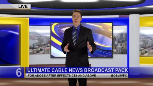 Ultimate Cable News Broadcast Pack - 13389391