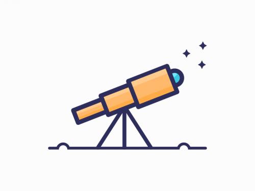 Telescope Icon - telescope-icon