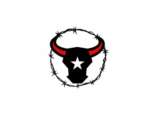 Texas Longhorn Barbed Wire Icon - texas-longhorn-barbed-wire-icon