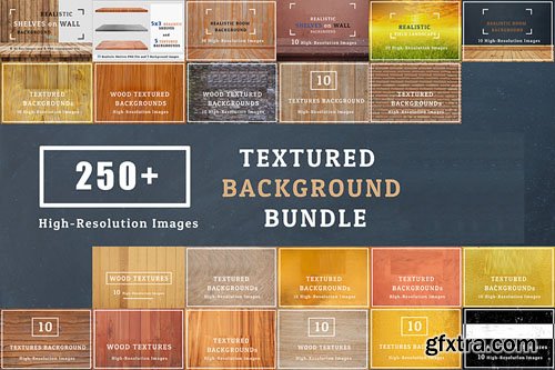 250+ Texture Backgrounds Full Pack