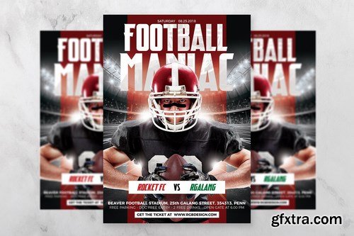 Football Maniac Flyer