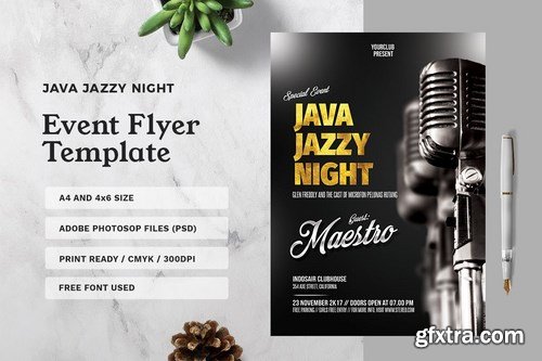 Jazz Music Flyer