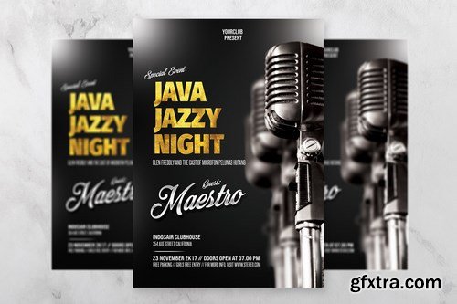 Jazz Music Flyer