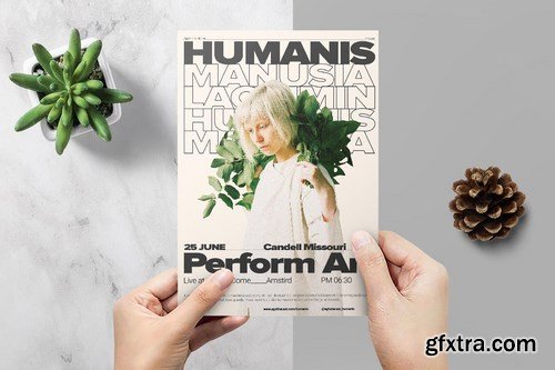 Humanis Artist Flyer