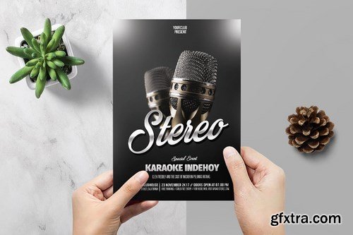 Stereo Music Flyer