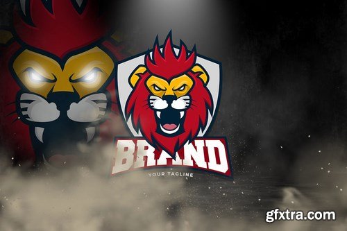 Lion Logo Template