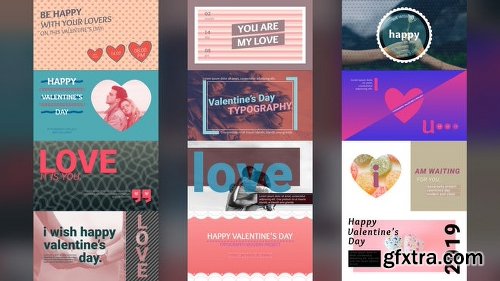 MotionArray Valentines Day After Effects 9in1 Bundle